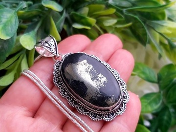 Wisior _ Piryt _ handmade _ Indie _ 7