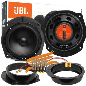 JBL GŁOŚNIKI BASOWE FIAT STILO BRAVO PRZÓD TYŁ DYS