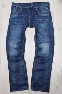 JACK&JONES BOXY LOOST FIT JEANS spodnie męskie PREMIUM 36/36 pas 92