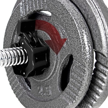 Зажимы-защелки на шею 25мм, комплект из 2-х замков САПФИР