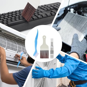 ЩЕТКА ДЛЯ ЧИСТКИ СТИРАЛЬНОЙ МАШИНЫ, СУШИЛЬНОЙ МАШИНЫ, КОНДИЦИОНЕРА, ХОЛОДИЛЬНИКА, НАБОР ИЗ 3 ШТ.