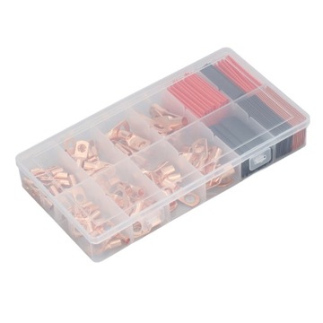 150 Pcs Set Wire Lugs Heat Shrink Tubes Set Thickened Copper Battery Cable