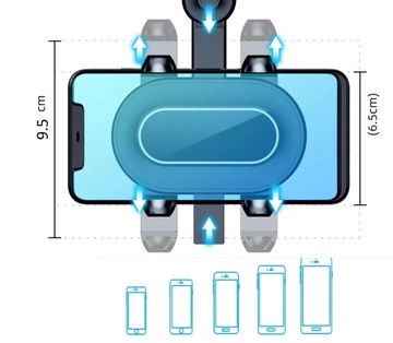 Автомобильный держатель для телефона для зеркала ВРАЩАЮЩИЙСЯ автомобильный держатель для телефона