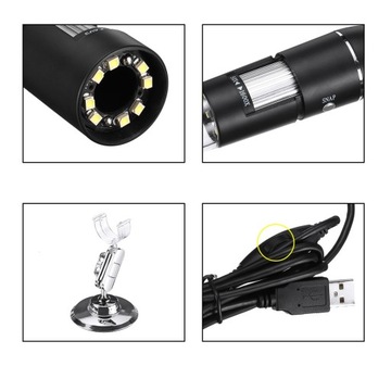 USB-ЦИФРОВОЙ МИКРОСКОП ЗУМ 1600x 2 МП ПРИЛОЖЕНИЕ