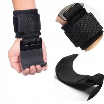 Wrist Straps Weight Lifting Hooks Pull ups Workout