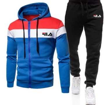 NOWY KOMPLET DRESOWY DRES SPODNIE BLUZA,S