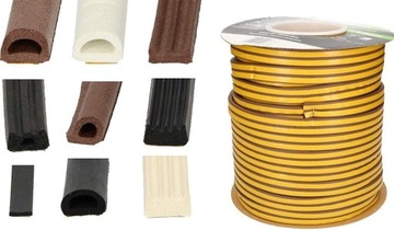 ПРОКЛАДКА САМОКЛЕЯЩАЯСЯ 12Х10ММ ДВЕРЬ ОКНА D 20М