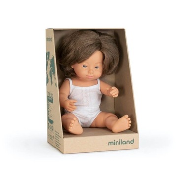 Lalka Miniland z cechami dzieci z zespołem Downa