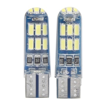 2 szt. Automatyczna lampa obrysowa migająca stroboskopowa wodoodporna mała