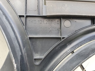 Вентилятор радиатора VW Golf 6 5K Touran Audi A3