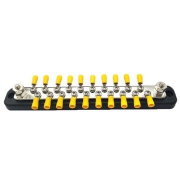Marine 150A Lanes Double Row Busbar Block 20 ,