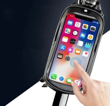 ВОДОНЕПРОНИЦАЕМАЯ СУМКА ДЛЯ ВЕЛОСИПЕДА, ЧЕХОЛ ДЛЯ СМАРТФОНА ДЛЯ ТЕЛЕФОНА ДЛЯ РАМЫ ВЕЛОСИПЕДА