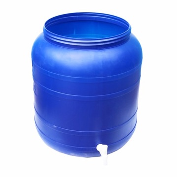 БОЧКА ОБЪЕМОМ 150 Л, БАК С КРЫШКОЙ И КРАНОМ, ОДОБРЕНА