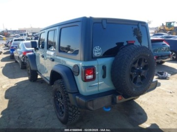 Jeep 2023 Jeep Wrangler 2023r., 4XE 4X4, od ubezpieczalni 2.0 Benzyna 270KM, zdjęcie 4