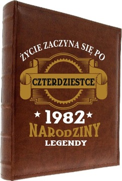 FOTO PREZENT ALBUM NA ZDJĘCIA NA URODZINY 30 40 50