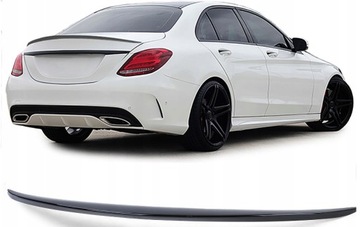 Spoiler lotka Mercedes C Klasa W205 CZARNY POŁYSK SEDAN