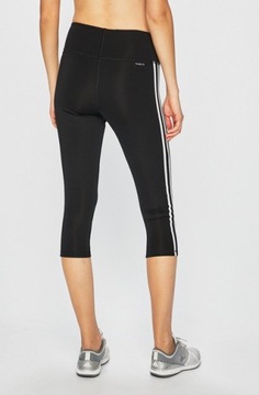 LEGGINSY getry sportowe ADIDAS 3-Stripes 3/4-Tight (DU2043) r. XS