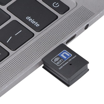 USB-адаптер 300 м Wi-Fi беспроводной приемник Внешний мини-адаптер сетевой карты для L