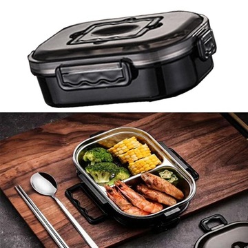 Двухслойный контейнер Bento Box Lunch для офиса.