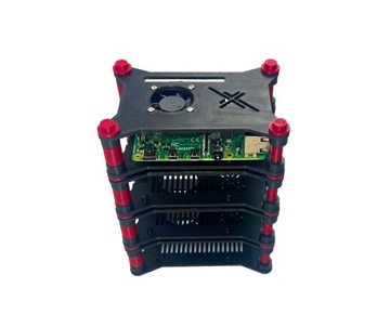 Кластерный корпус и рамка для Raspberry Pi 3/4/5, модульная