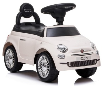 Ходунки-толкачи Fiat 500 - Gelato белый