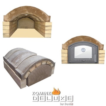 Piec CHLEBOWY I PIZZY OPALANY DREWNEM 60X90