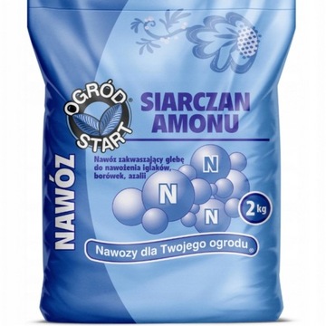 Nawóz ZAKWASZAJĄCY GLEBĘ Ampol SIARCZAN AMONU ZAKWASZA START 2kg granulat