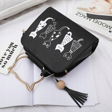 Сумка через плечо ЖЕНСКАЯ ДЕТСКАЯ URBAN STYLISH KITS CATS
