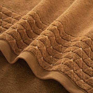 Полотенце АНТИБАКТЕРИАЛЬНОЕ ZWOLTEX OSCAR, коричневое, 2 шт.