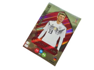 PANINI FIFA WORLD CUP RUSSIA 2018 KARTY PIŁKARSKIE LIMITED THOMAS MULLER