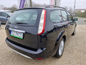 Ford Focus II Focus C-Max 1.8 i 16V 125KM 2008 Ford Focus Lift Sliczny czarny 1.8 benzyna 218 tys km bezwypadkowy z Niemi, zdjęcie 8