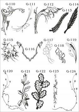 надгробие, крест-накрест, 70 узоров, ГРАВИВА