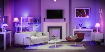 Светодиодная лампа E27 RGB CCT + белый WiFi TUYA SMART