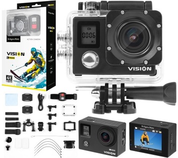 KAMERA SPORTOWA 4K UHD AKCESORIA ZESTAW GO COMBO KRUGER MATZ PRO L400