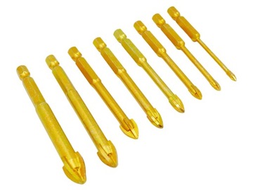 СВЕРЛА ДЛЯ СТЕКЛА, КЕРАМИЧЕСКОЙ ПЛИТКИ, СВЕРЛА 8 ШТ.