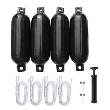 Крылья для лодок Кранцы для причала Черные