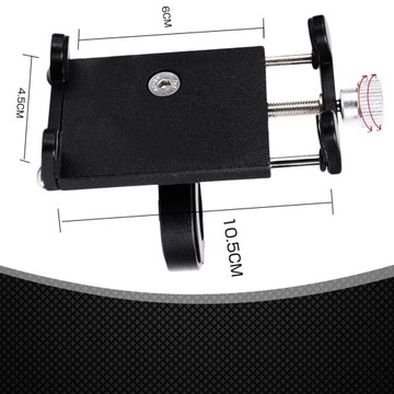 ДЕРЖАТЕЛЬ ДЛЯ ВЕЛОСИПЕДНОГО ТЕЛЕФОНА НА РУЛЕ ВЕЛОСИПЕДА, ПРОЧНЫЙ АЛЮМИНИЙ