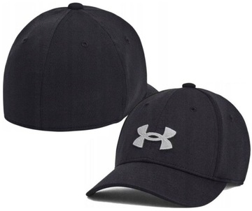 Czapka z daszkiem czarna młodzieżowa chłopięca Under Armour Blitzing R. M/L