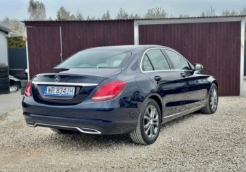 Mercedes Klasa C W205 Limuzyna 200 BlueTEC 136KM 2016 Mercedes-Benz Klasa C Avantgarde C200 136KM Full Led skory PDC Navi niski, zdjęcie 11