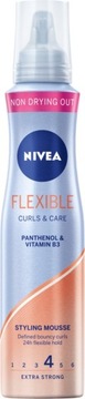 PIANKA DO WŁOSÓW FLEXIBLE CURLS & CARE 150 ML