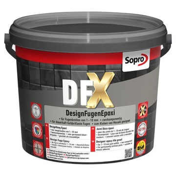 SOPRO Fuga epoksydowa DFX biała fuga 3kg