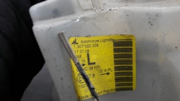 1307022336 SVĚTLOMET LEVÝ SMART FOURTWO I