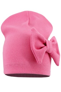 ДЕТСКАЯ ВЕСЕННЯЯ ОДНОСЛОЙНАЯ ШАПКА С БАНТОМ