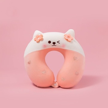 ПОДГОЛОВНИК ПУТЕШЕСТВЕННАЯ ПОДУШКА ROGAL CUTE CAT KITTEN