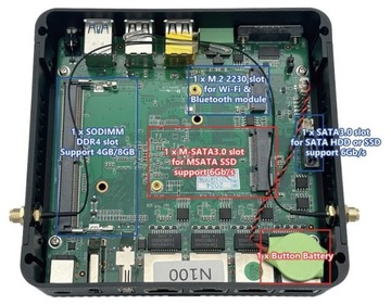 Промышленный мини-ПК без вентилятора M4 4x LAN COM DP-маршрутизатор Pfsense VPN Межсетевой экран