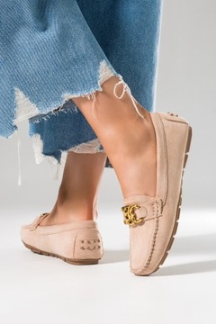 ЖЕНСКИЕ БЕЖЕВЫЕ МОКАСИНЫ НА ПЛОСКОЙ ПЛОСКОЙ ПЛОСКОЙ ПЛОСКОЙ ПЛОСКОСТИ, МОДНЫЕ ДЕКОРАТОРЫ, ЛЕГКИЕ СЛИПОНЫ, размер 36