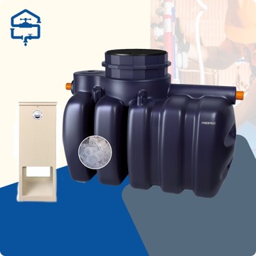 PRZYDOMOWA OCZYSZCZALNIA BIOLOGICZNA SBRMAD PRESTIGE DELFIN 5 OSÓB 2700L