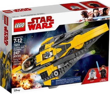 LEGO Star Wars - 75214 Myśliwiec Jedi Anakina - Nowe
