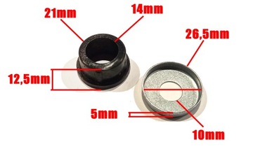 ВТУЛКА РЫЧАГА ВТУЛКА QUAD ATV BASHAN KINROAD loncin Shineray Kxd Kingway