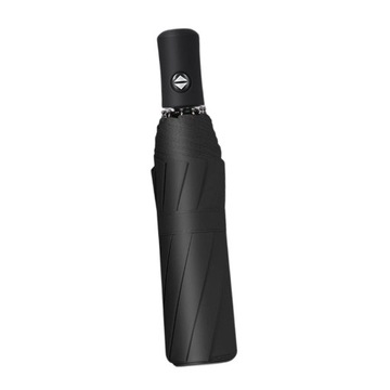 Mini parasole Automatyczny parasol podróżny w kolorze czarnym